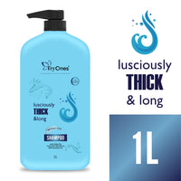 TryOnes Lusciously Thick And Long Shampoo Anti Hairfall Shampoo with Hair Fall Control and Helps Grow Long Hairs, Shampoo for women & men 1000 ml