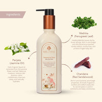 Baby Forest Moh Malai Baby Body lotion 200 ml with Sampoorna Snan Baby Body Wash 200ml
