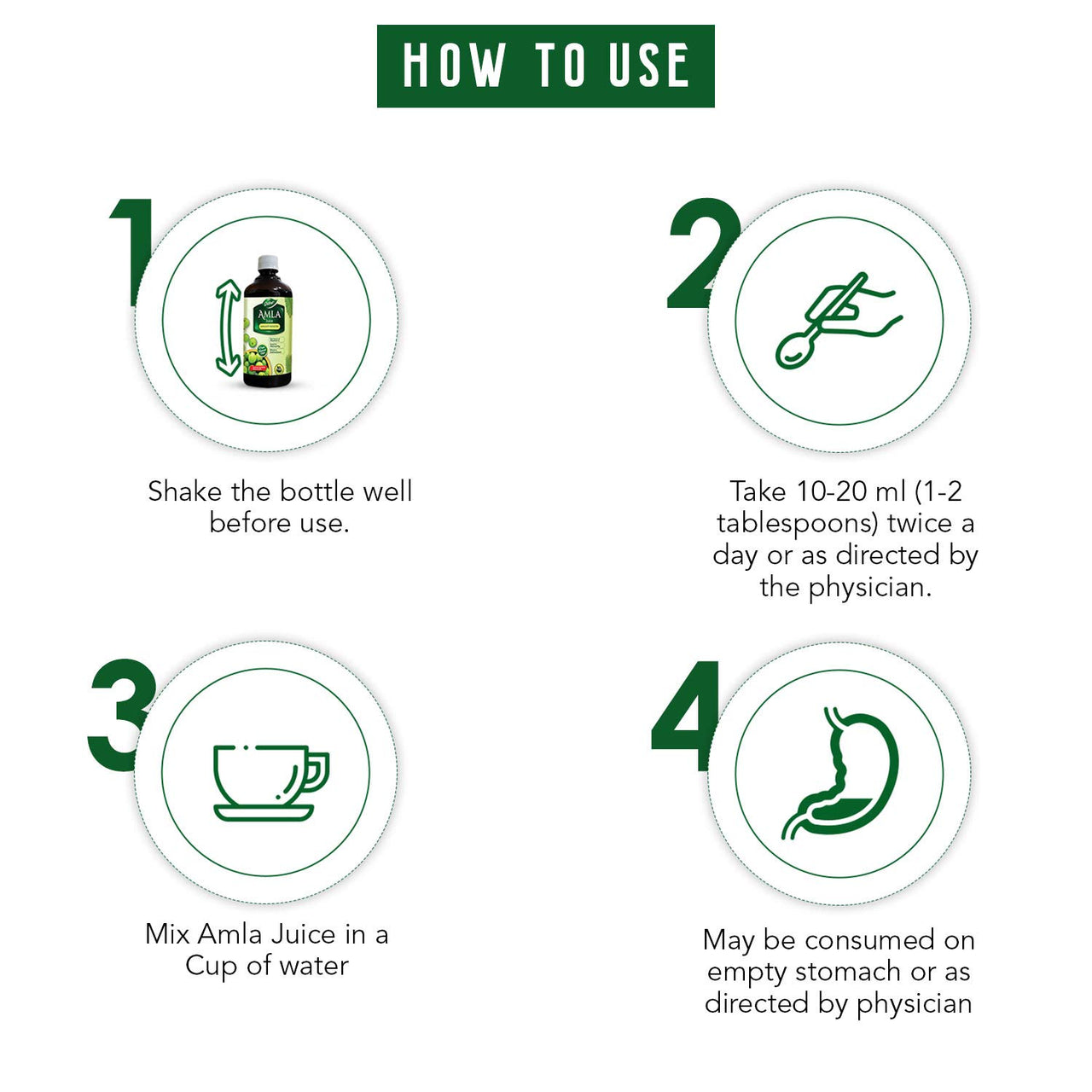 Dabur Amla Juice -1L | Rich Source of Vitamin C | Effective Antioxidants for Immunity boosting | Pure, Natural and 100% Ayurvedic Juice