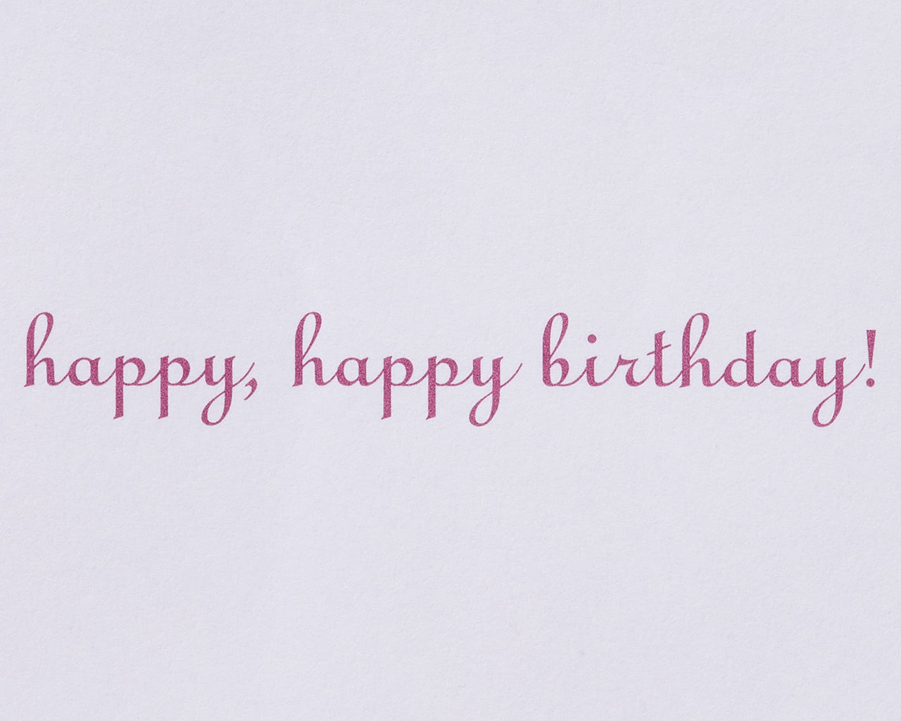 Papyrus Birthday Card (Happy, Happy Birthday) Happy, Happy Birthday