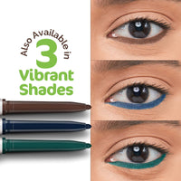 Mamaearth Pack Of 2 Charcoal Black Glossy Long Stay Kajal Pencil With Vitamin C & Chamomile For 11-Hour Smudge-Free Stay | 11-Hour Long Stay | Smudge-Proof | Waterproof