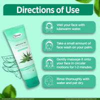Multani Rovaan Face Wash |For All Skin Type with Neem & Aloe Vera |Get Tan Free Skin Care |100 Ml
