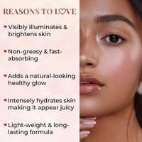 Just Herbs Lumi Glow Strobe Cream with Lotus & Sandalwood (Moonlit Gleam, 30 g)