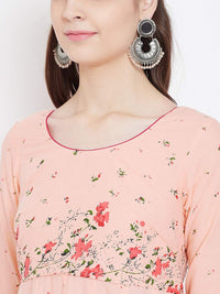 Poshak Hub Women's  Cotton Anarkali Kurta