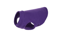 Gooby Stretch Fleece Vest Dog Sweater - Violet, X-Small - Warm Pullover Fleece Dog Jacket - Winter Dog Clothes for Small Dogs Boy or Girl - Dog Sweaters for Small Dogs to Dog Sweaters for Large Dogs X-Small Length (7