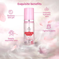 Ayouthveda Gulab Jal Steam Distilled Real Rose Water Pure & Natural Rose Water & Skin Toner | Organic and Chemical Free Makeup Remover | Ideal For Daily Use (Pack Of 1-100ml)