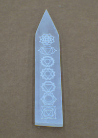 Selenite Crystal Charging Plate For Crystals And Healing Stones, 7.5