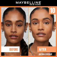 Maybelline New York Fit Me Fresh Tint, With SPF 50 PA+++ & Vitamin C, Lightweight Natural Coverage Skin Tint, Shade 10, 30ml
