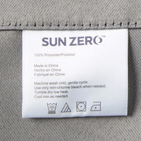 Sun Zero Easton Energy Saving Blackout Grommet Curtain Panel, 40