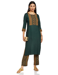Amazon Brand - Tavasya womens Salwar suit