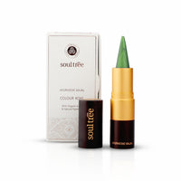 SoulTree Ayurvedic Kajal | Fern Green Kajal 001 | Green Shade| Enriched with 100% Organic Ghee, Almond Oil & Camphor | Soothe, Cool & Nourish Eyes | 3gm