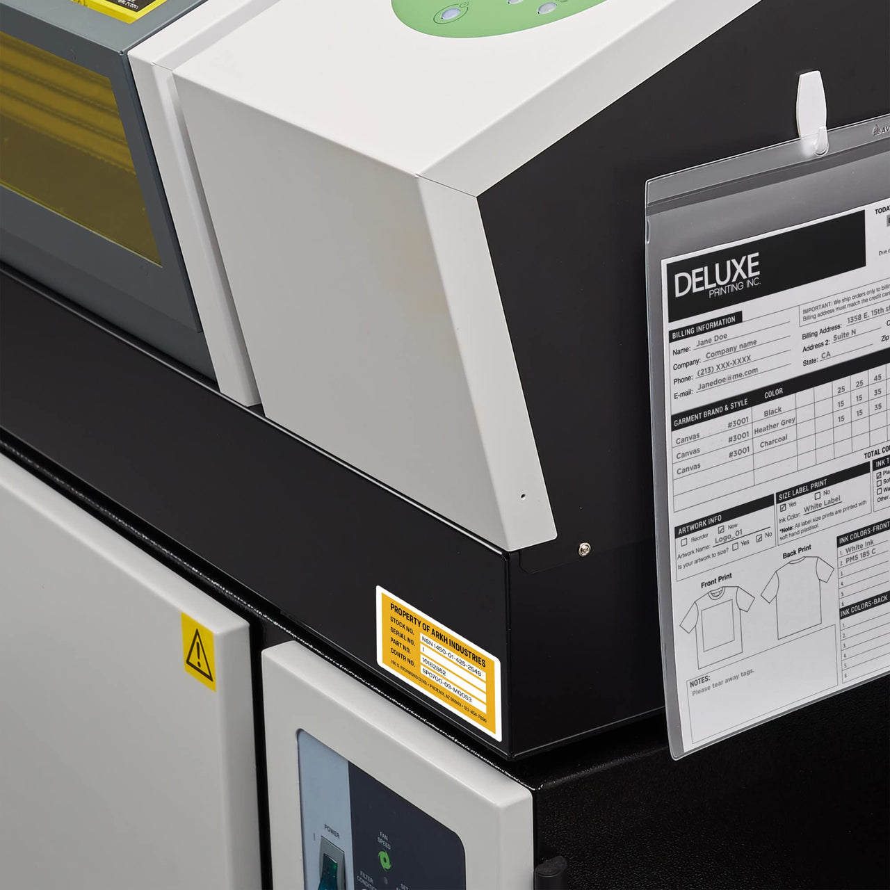 Avery White Asset Tag Labels, 3-3/4" x 2", Tamper-Evident Laser Printable Tags, 64 Waterproof Labels (60538) 3-3/4" x 2"