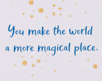 American Greetings Birthday Card for Wife (You Make the World a Magical Place) You Make the World a Magical Place