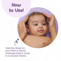 Mother Sparsh Nourishing Baby Hair Oil | Soothe & Nourishes Delicate Baby Scalp | Suitable Hair Oil for Newborns | Paraben Free, Sulphate Free- 100ml