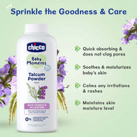 Chicco Body Lotion 500 ml with Talcum Powder 300g