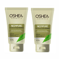 Oshea Herbals Neempure Anti Acne & Pimple Face Wash- Sebum Control | Deep Cleansing | Remove Pimples | Impurities | All Skin Types (Pack of 2)