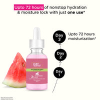 PureSense 2% Hyaluronic Acid Watermelon Burst Glow Face Serum for Intense Hydration for Women 10ml