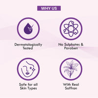 Kozicare Real Saffron Lightening/Brightening Body Lotion with Real Saffron, Kojic Acid, Vitamin E, Shea Butter, Niacinamide |Improve Skin Shade, Helps Protecting Cell Damage – 200ml (Pack of 2)