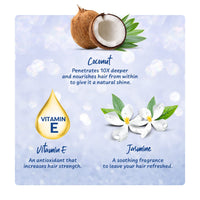 Parachute Advansed Jasmine Coconut Hair Oil with Vitamin E for Healthy Shiny Hair, Non-sticky, 500ml & Parachute Advansed Deep Nourish Body Lotion for Women & Men, Dry Skin, 250ml