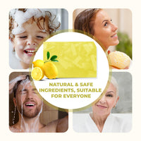 Passion Indulge Handmade Soap Natural Lemon Bath Bar - (Pack of 3)
