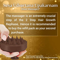 SESA Ayurvedic Rephase Refill Hair Growth Oil With 26 Herbs And 6 Essential Oils Promotes Hair Growth Help Reduces Hair Fall & Strengthen Roots Natural Hair Oil For Women And Men, 100 Ml