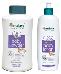 Himalaya Baby Powder, 700g and Herbals Lotion (400ml) Combo