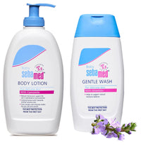 Sebamed Baby Lotion, 400Ml And Sebamed Baby Wash Extra Soft, 200Ml