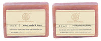 KHADI NATURAL Woody Sandal & Honey Soap,100gms (Pack of 2)