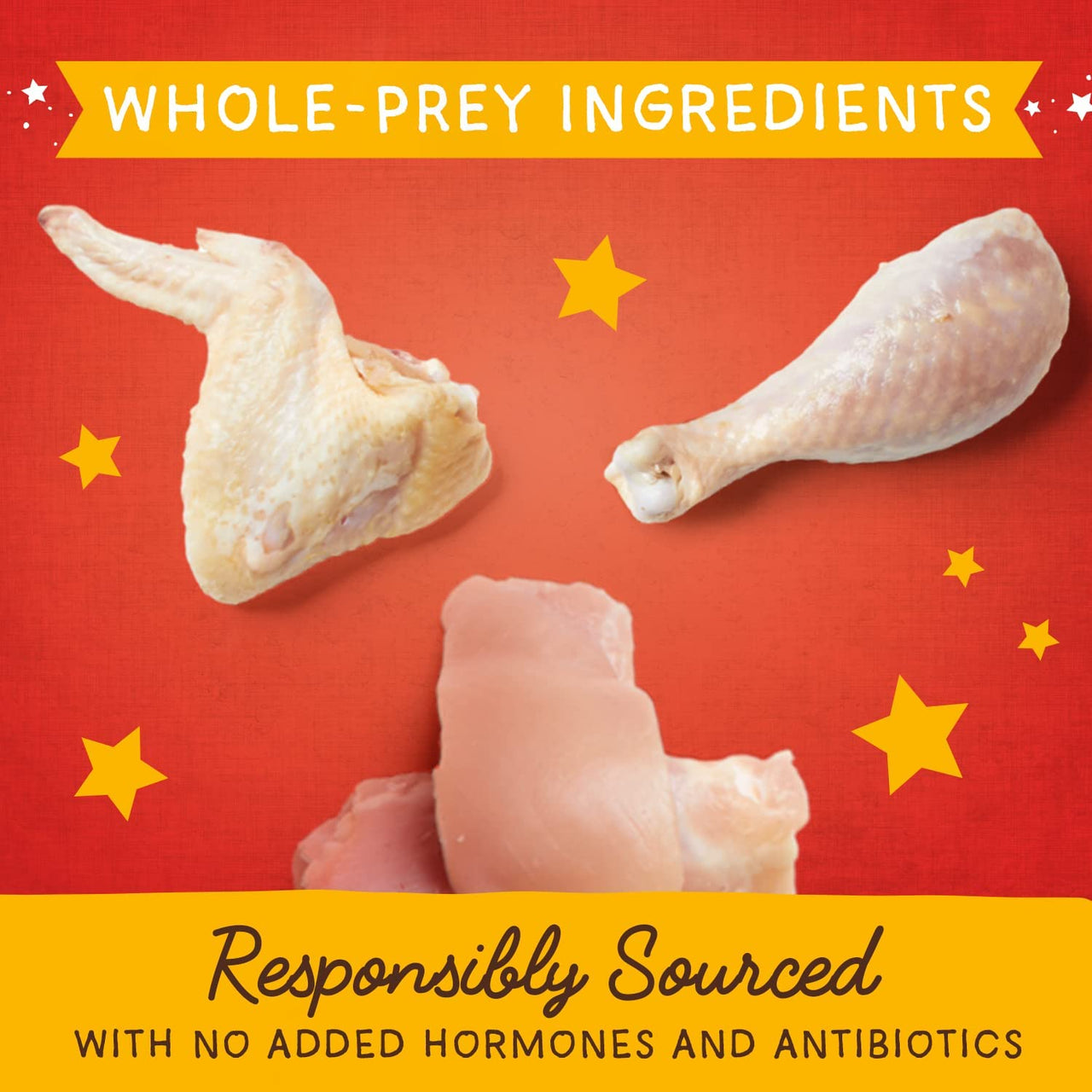 Stella & Chewy’s Freeze-Dried Raw Marie's  Magical Dinner Dust – Protein Rich, Grain Free Dog & Puppy Food Topper – Cage-Free Chicken Recipe – 7 oz Bag