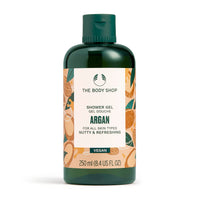 The Body Shop Wild Argan Shower Gel, 250 ML - All Skin Types | Cleanse & Refresh |Vegan