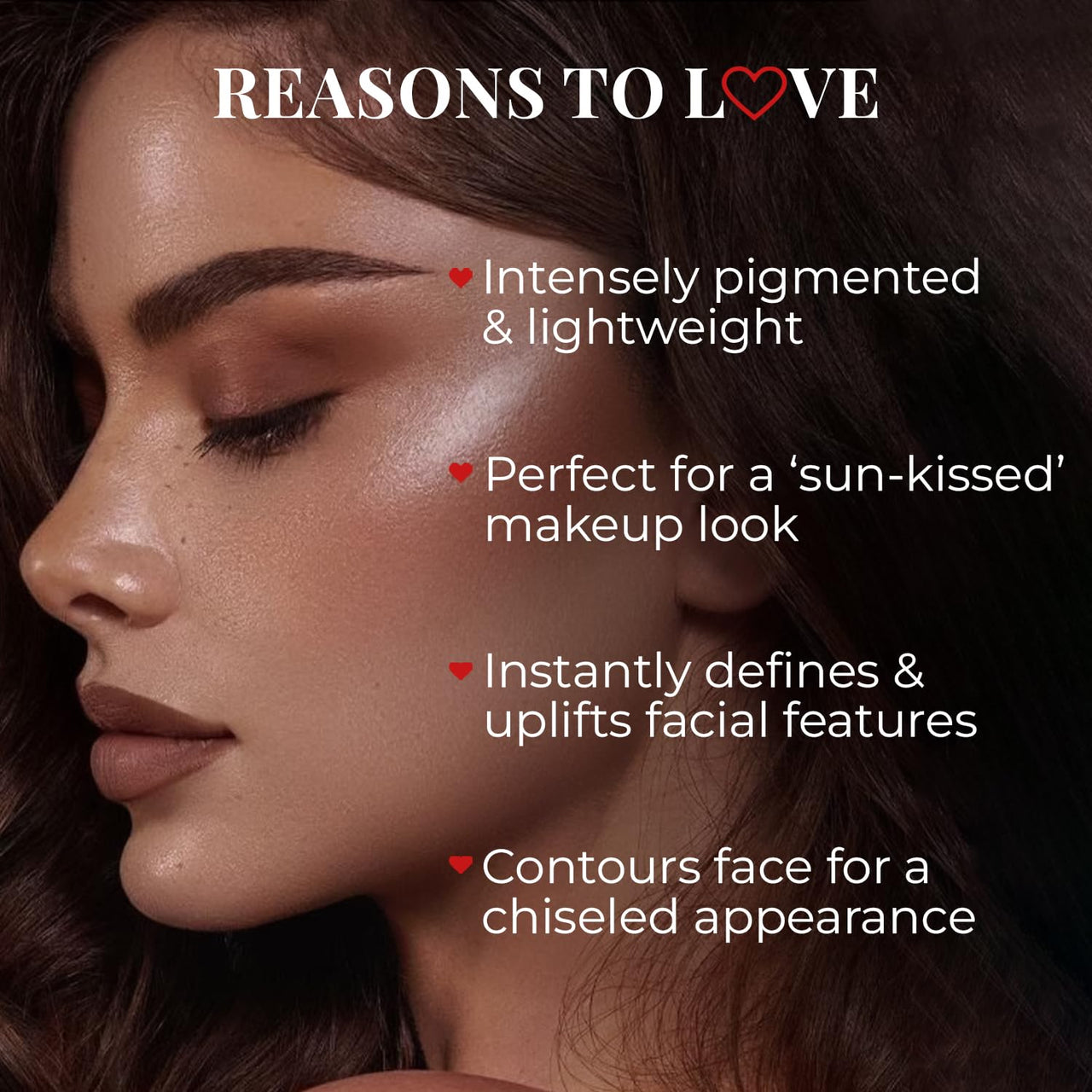 Just Herbs Nourishing Pressed Bronzer Liquorice + Cica for Face Makeup 3.5g (Nutmeg, 3.5)