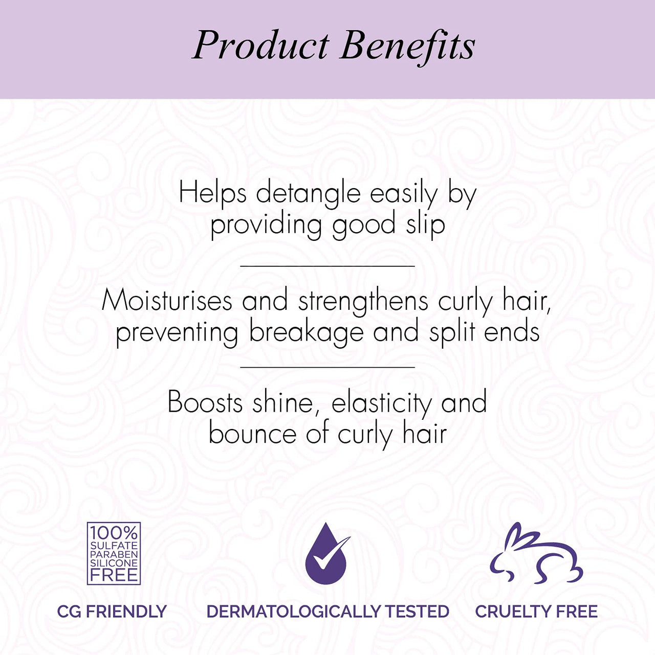 Curl Up Curl Hydrating Silicone Free Conditioner - For Frizzy, Wavy & Curly Hair - No Sulphate And Paraben - 200 ml