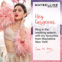 Maybelline Insta Weddings Carefree Cocktail Makeup Kit, Hypercurl Waterproof Mascara, Fit Me Blush, Color Sensational Creamy Matte Lipstick - Rich Ruby, Pack Of 1