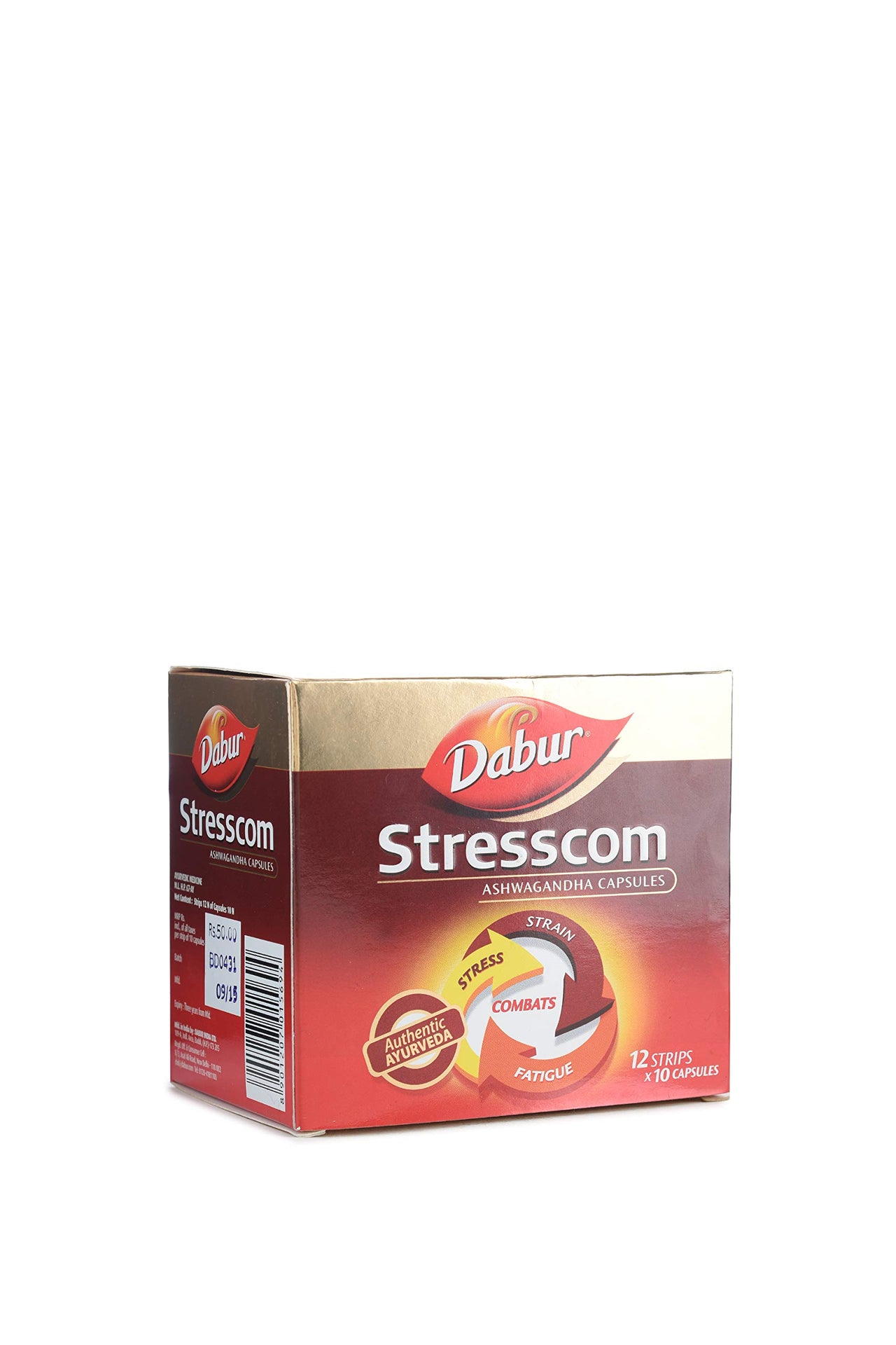Dabur Stresscom - 10 capsules *12 strips