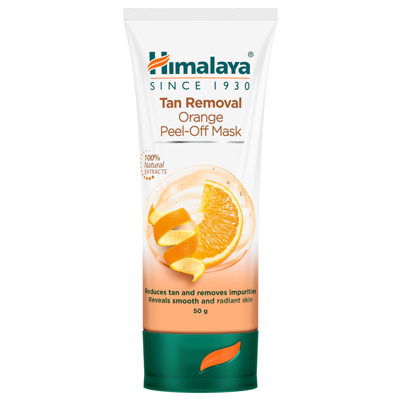 Himalaya Tan Removal Peel off Mask - Orange, 50g Tube