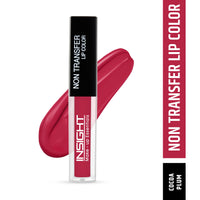 INSIGHT Non Transfer Matte Lip Color, 4Ml (12 Red Room) & Lip Color, 4Ml (05 Cocoa Plum)