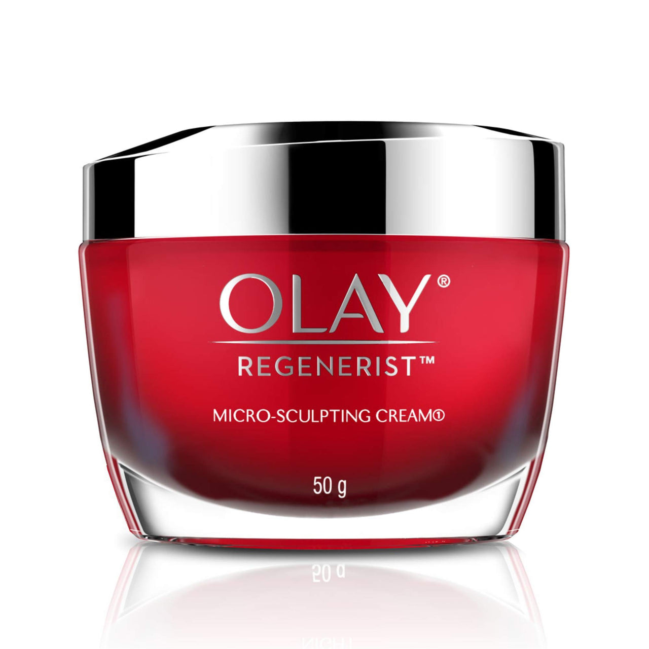Olay Day Cream Total Effects 7 in 1, Anti-Ageing SPF 15, 50g & Olay Day Cream Regenerist Microsculpting Moisturiser (NON SPF), 50g