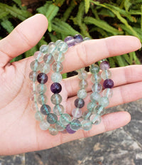 Adabele Natural Gemstone Bracelet 7.5 inch Stretchy Chakra Gems Stones 8mm (0.31