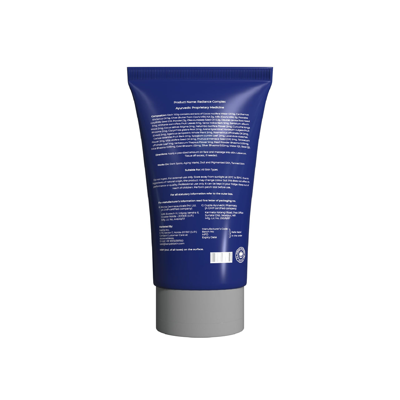 Kanpeki Blanch Radiance Complex Face Moisturizer for Daily Use | Removes Dark Spots, Age Spots, Tanning, Dull & Pigmented Skin | Smooth & Glowing Skin | All Skin Types