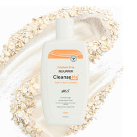 NOURRIR CleanseMe Gentle Skin Cleanser Face Wash | 125 ML |All Skin Types | Enriched with Allantoin & Colloidal Oatmeal | Use with or Without Water | Soap Free