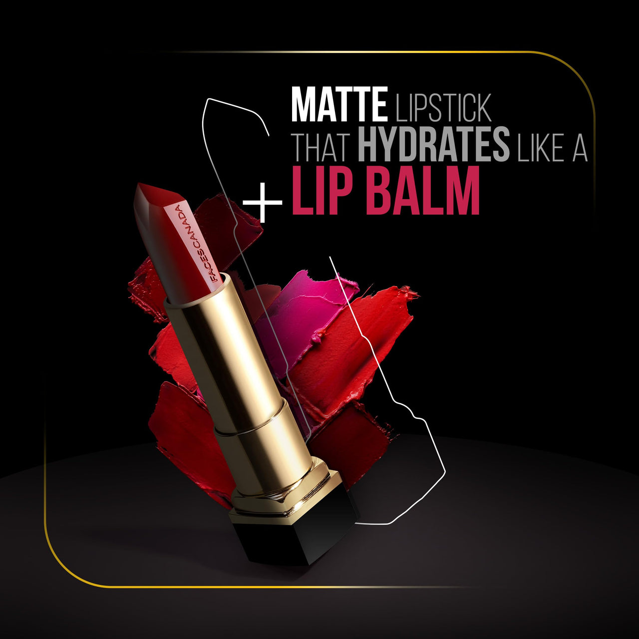 FACES CANADA Festive Hues - Comfy Matte Creme Lipstick Pack of 2 - Raise The Roof & Not A Quitter (4.2gx2) | Long Stay | Creamy Matte Finish | Intense Color | Single Stroke Smooth Application