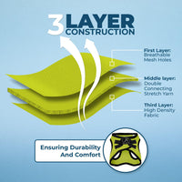 Voyager Step-in Air Dog Harness - All Weather Mesh Step in Vest Harness for Small and Medium Dogs and Cats by Best Pet Supplies - Harness (Lime Green/Black Trim), XL (Chest: 20.5-23