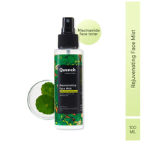 Quench Cica & 2% Niacinamide Face Mist Toner for Oil & Acne Control | Hydrates, Calms and Refreshes Skin | Gentle & Non-Irritating | Lightweight, Alcohol-Free and Non-Comedogenic | Made in Korea (100ml)