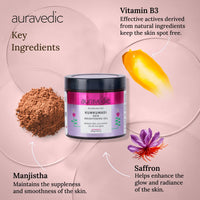 Auravedic Kumkumadi Gel Facial Moisturizer With Kumkumadi Oil For Face For Glowing Skin Pigmentation Dark Spots Moisturiser 100g Skin Brightening Gel