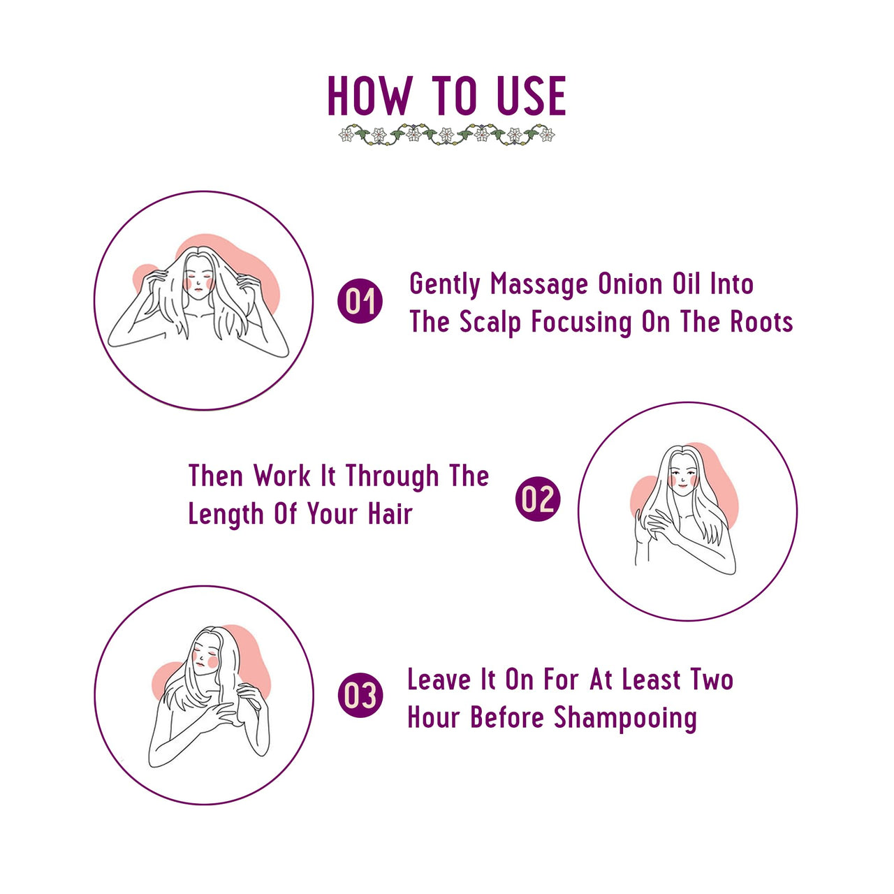 Avimee Herbal Keshpallav Onion Hair Oil | For Long & Strong Hair | With Red, Black, Yellow & Green Onion Seed Oil | Mineral Oil & Fragrance Free | 100 ml