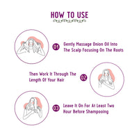 Avimee Herbal Keshpallav Onion Hair Oil | For Long & Strong Hair | With Red, Black, Yellow & Green Onion Seed Oil | Mineral Oil & Fragrance Free | 100 ml