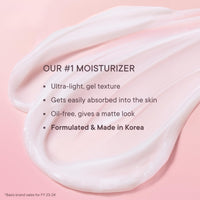 Quench 2% Niacinamide Ultra Light Gel Moisturizer, Instantly Brightens Skin, Water-Like Gel Texture, Non Sticky & Quick Absorbing for Healthy Skin Barrier, Made in Korea (50ml)