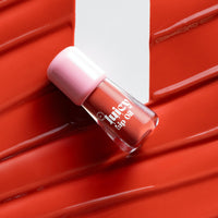 Gush Beauty Tinted Lip Oil – Hydrating Lip Tint with Skincare Benefits | Infused with Vitamin E & Jojoba Oil | Glossy, Non-Sticky | 5ml | Dawn