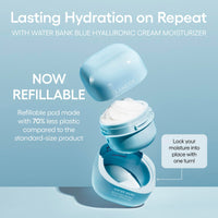 LANEIGE Water Bank Hyaluronic Acid Moisturizer Cream for Dry Skin | Moisturizer for Face | Lightweight Formula for Hydrated Skin | Face Cream for Men and Women | Korean Skincare-50ml