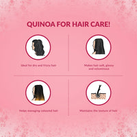 Olivia Color Guard Shampoo with Quinoa & Keratin | For Frizzy and Dry Hair | Paraben Free Shampoo with 100% Natural Ingredients | No Harmful Colors or Chemicals | Gentle Care | 200ml